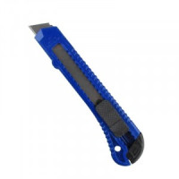 Нож канцелярский 18 мм Attache Economy  с фиксатором, полибег, цв.вассорт. Арт.882894