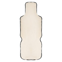 Ермак Накидка меховая, 142х53 см, полиэстер, бежевый