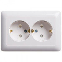 Schneider Хит роз. СУ 2 мест. бел. (пл.осн., земля, штор.) РС16-231-б (68!)