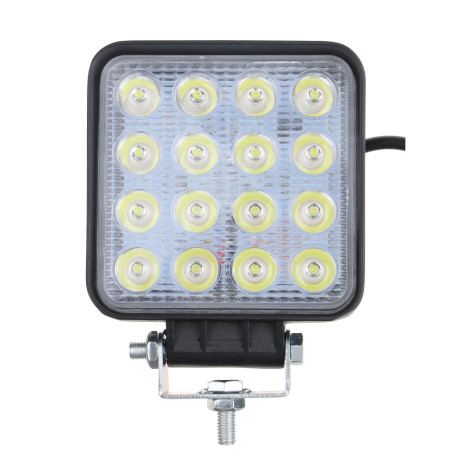 ЕРМАК Фара светодиодная 48 W (16 Epistar), рассеиваемый поток, белый