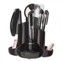 Канцелярский набор BRAUBERG &quot;Богемия&quot;, 10 предметов, черный, 236951