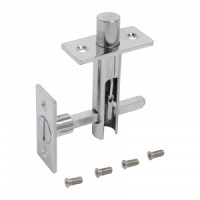 Задвижка торцевая БУЛАТ ЗДТ 01.60.04 хром квадрат 8х8 мм (10,100)