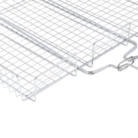 Решетка-гриль хром. тм GRILLBOOM, 30х40х7см