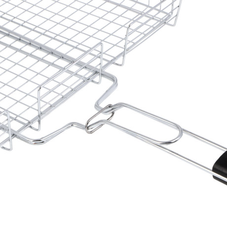 Решетка-гриль хром. тм GRILLBOOM, 30х40х7см