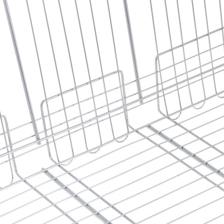 Решетка-гриль хром. тм GRILLBOOM, 30х40х7см