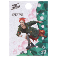 BY Ароматизатор Саше с Русскими супергероями 25 гр, бабл гам