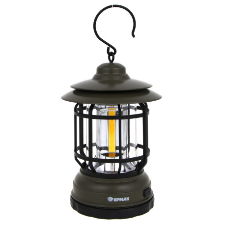 ЕРМАК Светильник для кемпинга, COB, 2 режима, 3хАА, 120х180х120 мм