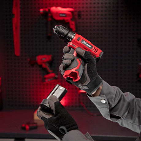 Дрель-шуруповерт аккумуляторная MCDL-12-02P, Li-Ion, 12 В, 2 акк. MTX