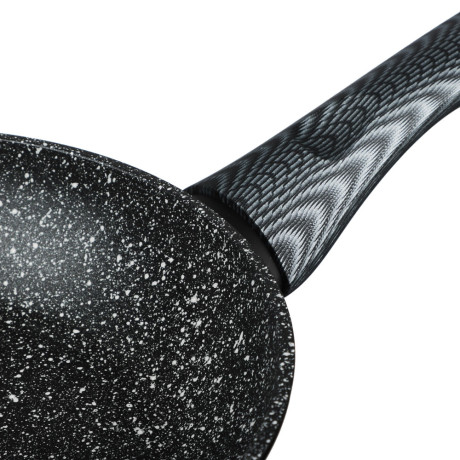 SATOSHI Карбон Сковорода литая d20см, антипригарное покрытие Мрамор, индукция