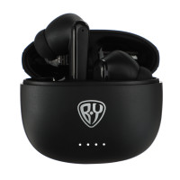BY Наушники беспроводные TWS Silence, ANC+ENC шумоподавление, 35/300мАч, Bluetooth 5.3, черный