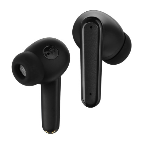 BY Наушники беспроводные TWS Silence, ANC+ENC шумоподавление, 35/300мАч, Bluetooth 5.3, черный