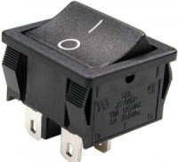 TDM переключатель клавишный MRS-201 черный 2 положения 2з SQ0703-0047