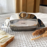 Масленка 170г Адела 17,5х11х8см нерж. сталь TR-61217 TalleR