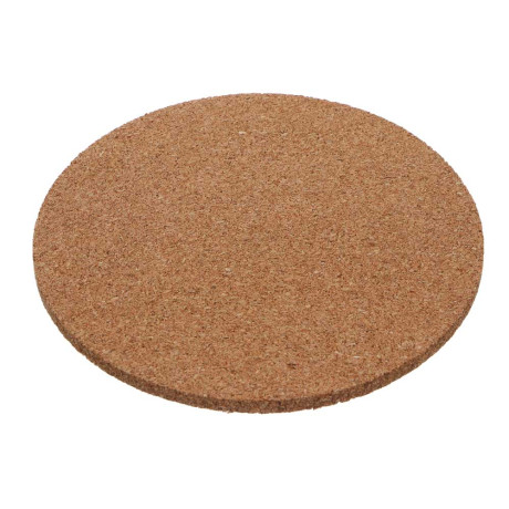 Набор подставок под горячее 3шт, d19см, пробка