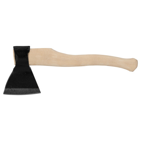 Топор кованный, в сборе, 1340/1700 г, деревянное топорище, 500 мм, А2