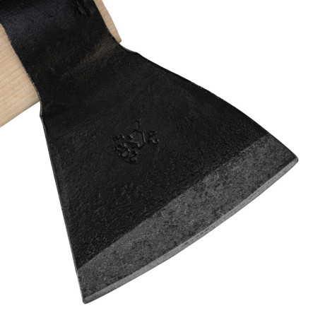 Топор кованный, в сборе, 1340/1700 г, деревянное топорище, 500 мм, А2