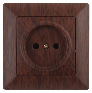 ЭРА Intro Solo роз. СУ 1 мест. 16А венге 4-201-10, 2248