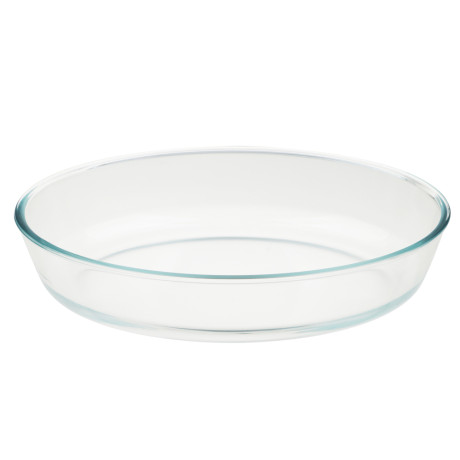 SATOSHI Форма для запекания жаропрочная овальная, стекло, 30.3х21.3х6.5см, 2.4л
