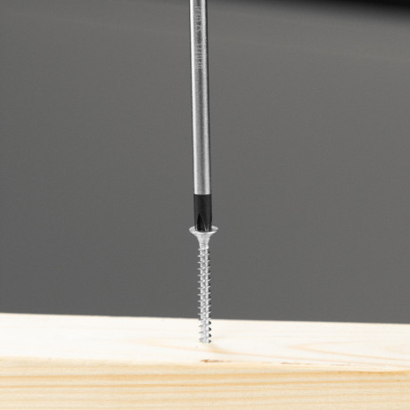 Отвертка, PH2х150 мм, S2, 3к рукоятка Denzel