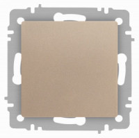 ЭРА Intro Accent мех. выкл. (перекл.) СУ 1 кл. проходн. 10А 250В, шампань 6-103-04