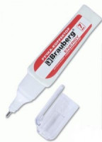 Ручка-корректор BRAUBERG &quot;ENERGY&quot; 7мл, метал. наконечник, в упаковке с подвесом, 222058