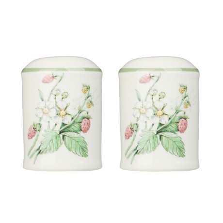 MILLIMI Земляника Набор для соли и перца на подставке, 11,5х6,5х7см, керамика