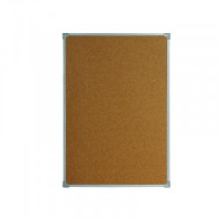 Доска пробковая для объявлений 100х60 металл. рама 657122