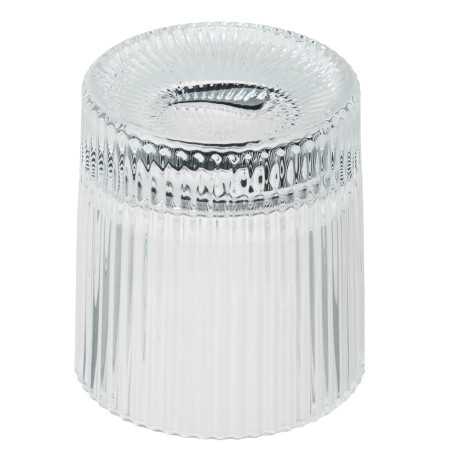 MILLIMI Набор стаканов 6 шт, 300 мл, стекло, рифленый