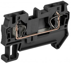 IEK Клемма пружинная КПИ 2в-4 41А черный YZN11-004-K02