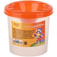 Стакан-непроливайка Мульти-Пульти, оранжевый Арт.245752