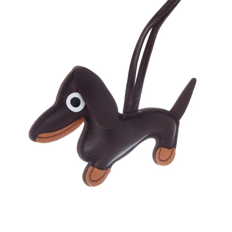 Подвеска брелок тм ЮL Такса, ПУ, 22х12,5 см, 3 цвета