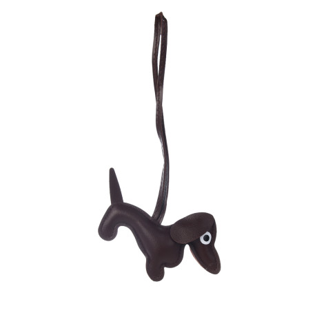 Подвеска брелок тм ЮL Такса, ПУ, 22х12,5 см, 3 цвета