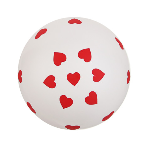 Набор воздушных шаров тм Fntastic 6 шт, 12" с сердечками