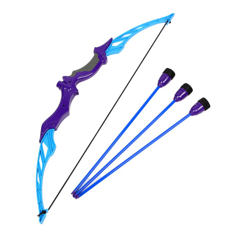 SILAPRO Набор лучника (лук 66см-1шт., стрела 40см-3шт.), пластик