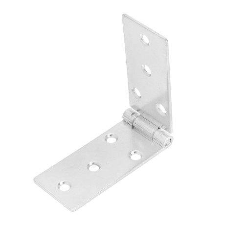 Петля карточная, 140 х 34 мм, цинк, 4 шт, (Металлист)