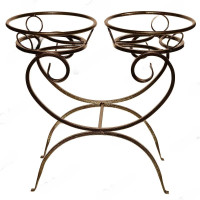 Подставка д/цветов "Дуэт 7" d=260мм медн.