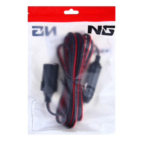 NG Удлинитель Прикуривателя, провод 3м, 24Вт, 12В/2А