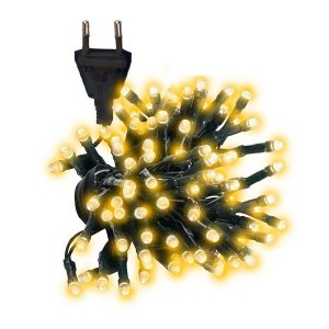 ФАЗА Гирлянда AC-G02-80Y, 80 желт. LED, 8.8 м., 8 реж., 220В .5047693