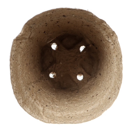 Горшки торфяные круглые с улучшенным дном 105*100 мм (уп.10 шт)