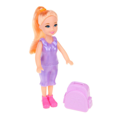 ИГРОЛЕНД Кукла с аксессуарами, в пакете, PP, PVC, ABS, 22,1х5х22,5 см