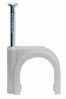 Navigator скоба круглая пластиковая  5мм NCR-05-50 (уп. 50 шт., цена/уп.) 71066