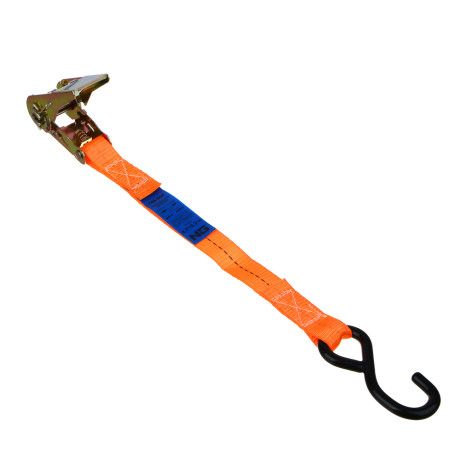 ЕРМАК Стяжка груза с храповиком 5м, 800/1600 кг, натяжное устройство евро S крюк