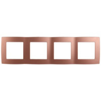 ЭРА 12 рамка СУ 4 мест., медь, 12-5004-14 9868
