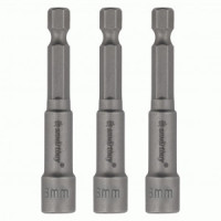 Smartbuy Набор головок для шестигр. саморезов 3шт, 8мм, шестигр.хвостовик 1/4&quot; SBT-SSE-814