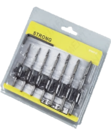 Набор Зенковок по дереву 3, 3.5, 4.0, 4.5, 5, 5.5, 6