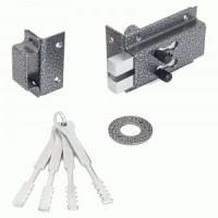 Замок накладной Спб КОМАЗ ОХК обратного хода реечный кл (10)