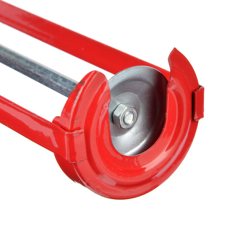 ЕРМАК Пистолет усиленный для герметика с мет. фиксатором 225мм скелетный