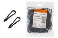 TDM ДХК-18 дюбель-хомут д/кругл. кабеля 11-18мм нейлон черный (100шт/уп,цена/уп.) (10!) SQ0539-0004