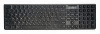 Клавиатура Gembird KB-8460, 103кл+5 доп, 12Fn, ножничная, тихая, 1.5м, черная
