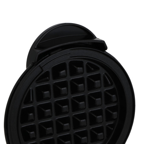 LEBEN Мини-вафельница, 550 Вт, пластик, нерж. сталь, антиприг.покрытие